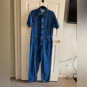 Everlane Denim Coveralls Jumpsuit, size 4